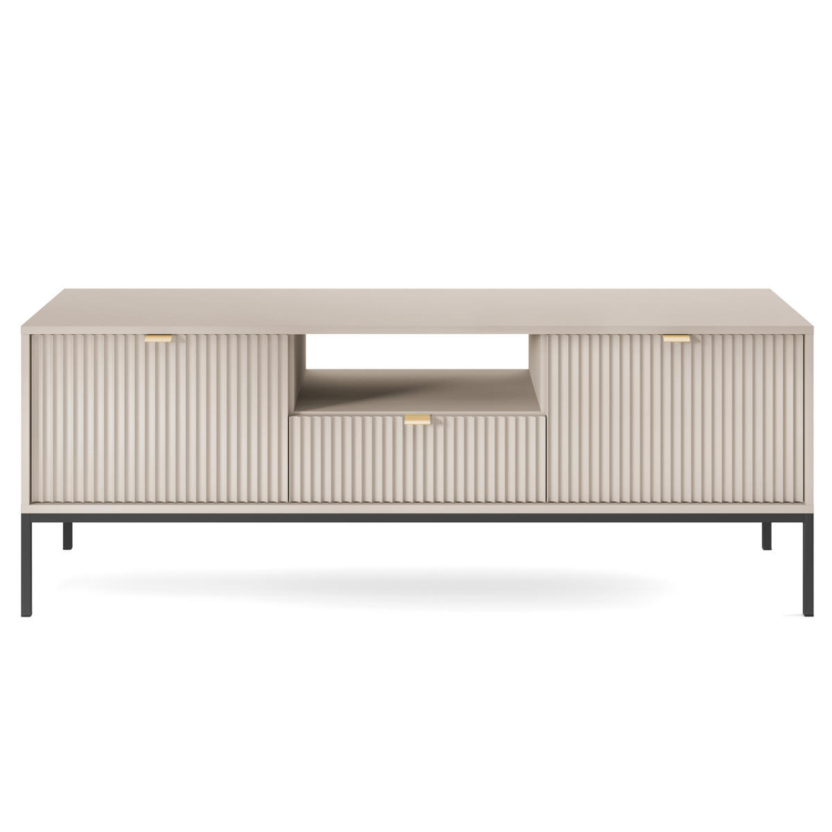 LOWBOARD STELLARE 154/56/39 cm, Kaschmir - Kaschmir, Holzwerkstoff (154/56/39cm) - MASSENO