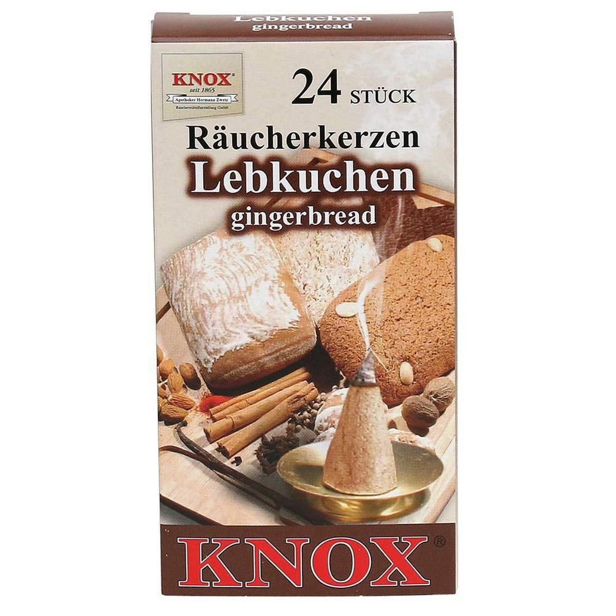 RÄUCHERKERZEN Lebkuchen 24er Packung - Multicolor, Holz (6.5/2.3/12.5cm)