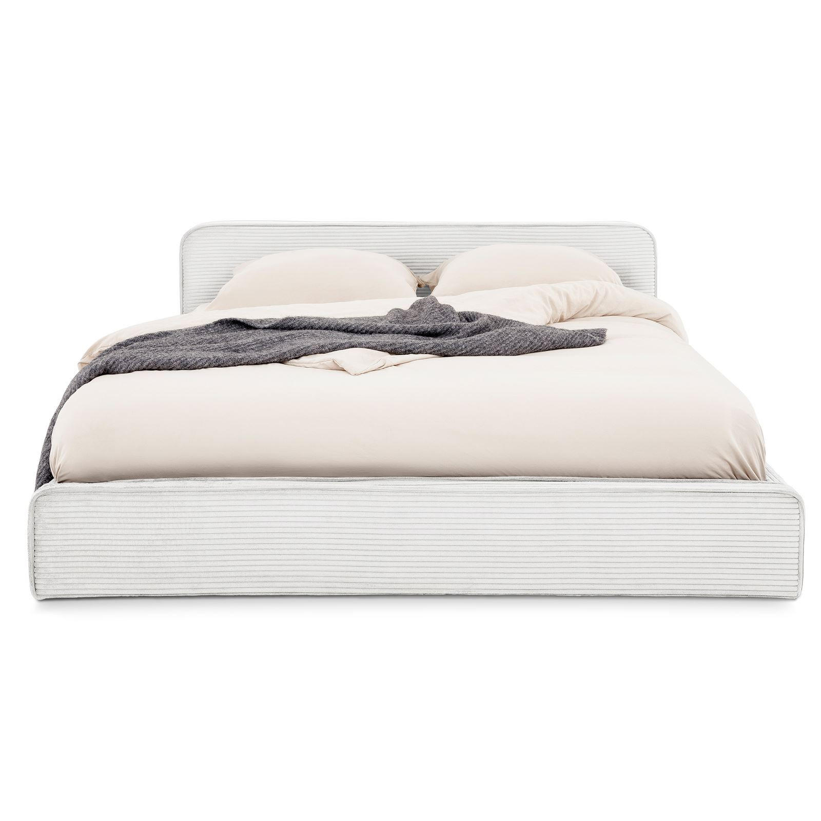 POLSTERBETT CURSIO 140x200 cm Off-White - Weiß, Textil (140/200cm) - IDIMEX