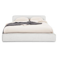 POLSTERBETT CURSIO 140x200 cm Off-White - Weiß, Textil (140/200cm) - IDIMEX