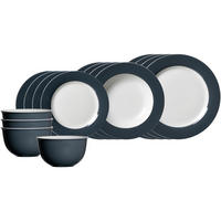 EINSTEIGER-SET Doppio Anthrazit 16er Set - Anthrazit, Keramik (1/1/1cm) - Ritzenhoff Breker