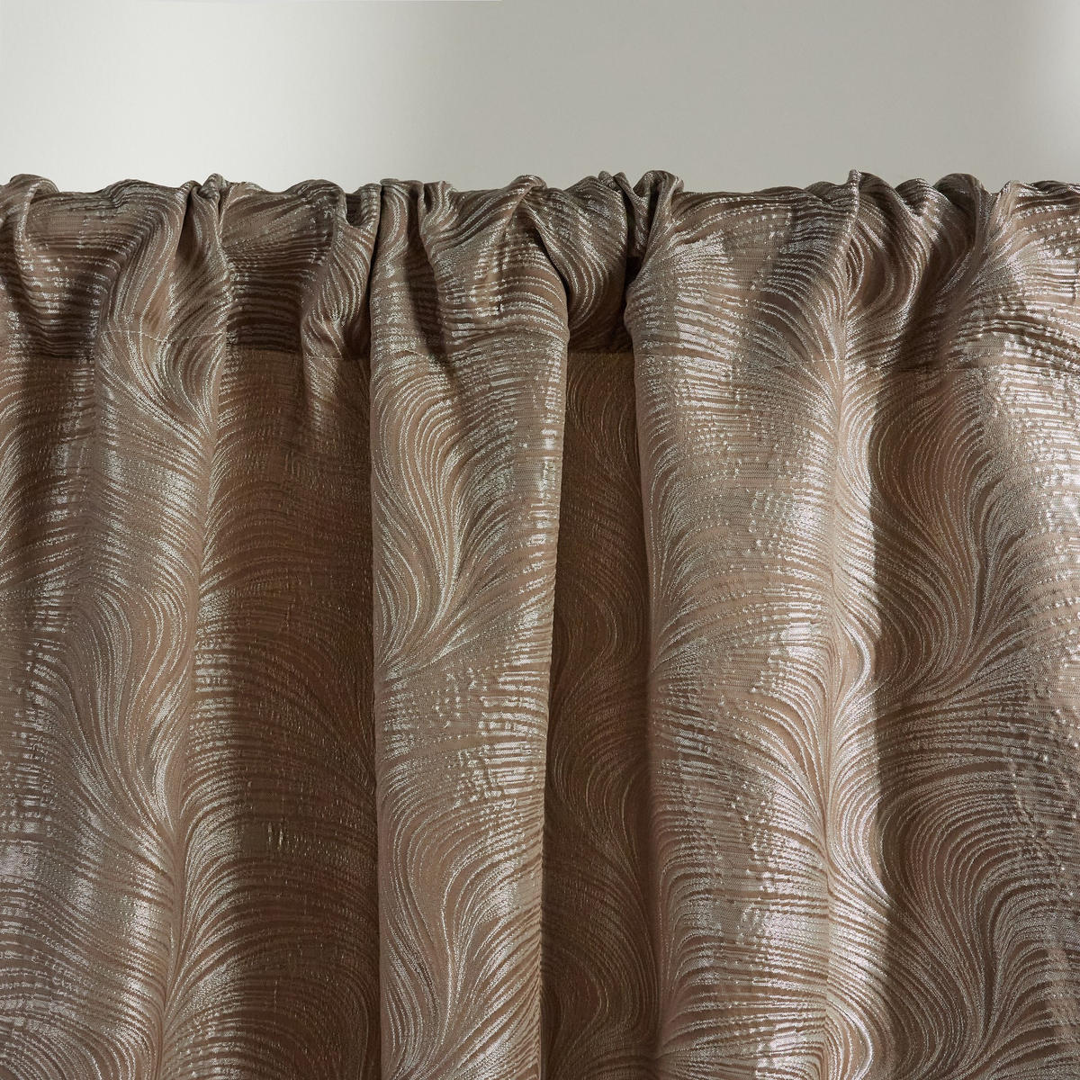 VORHANG Floah - Beige, Textil (140/1/250cm) - home&you