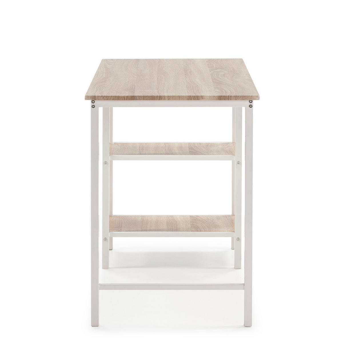 SCHREIBTISCH 110/55/76 Colon Weiß - Weiß, Holzwerkstoff (55/110/76cm) - VS Venta-stock