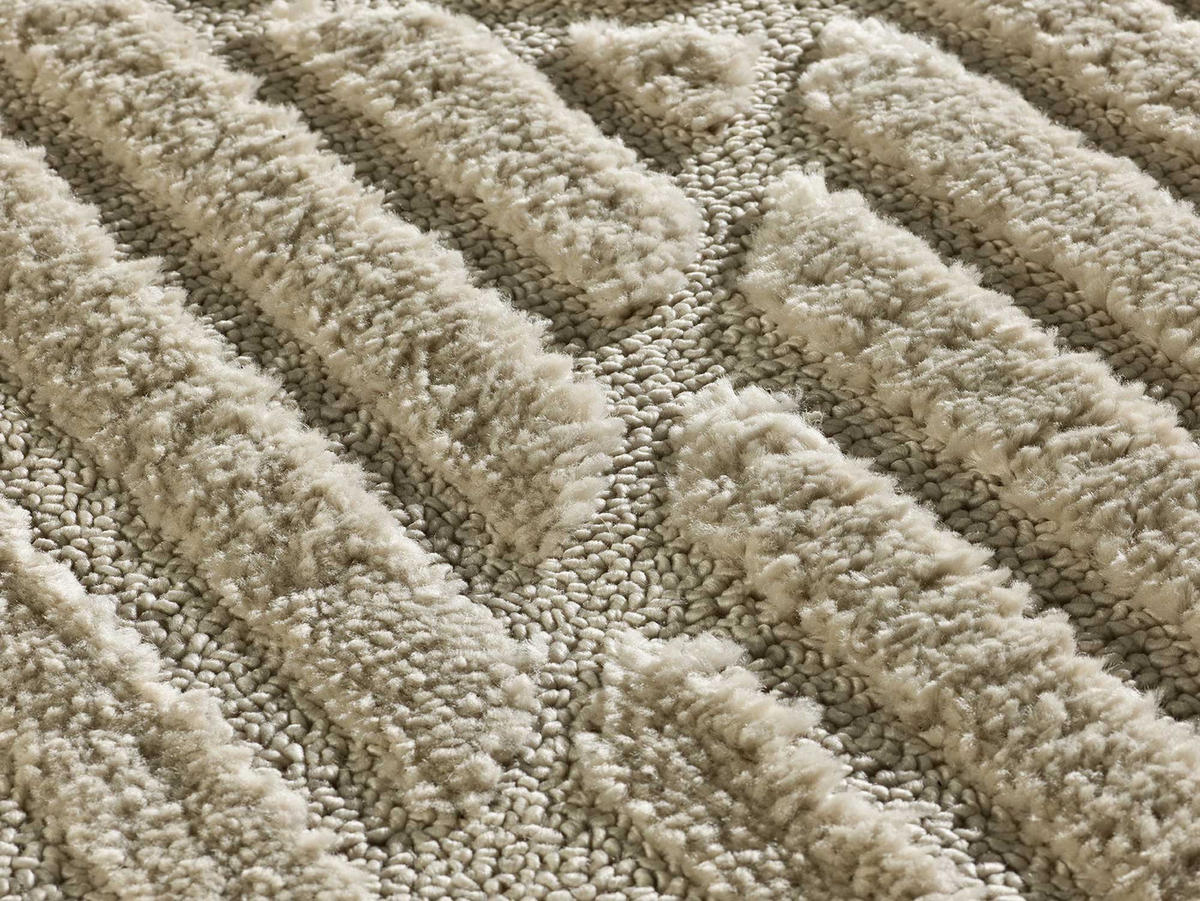 WEBTEPPICH Beige Numa 160/230 cm - Beige, Naturmaterialien/Textil (160/230cm) - Atticgo