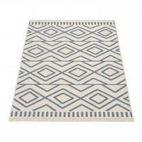 KURZFLORTEPPICH 60/90 cm Skandi Kilim 148 - Grau, Naturmaterialien (60/90cm) - Paco Home