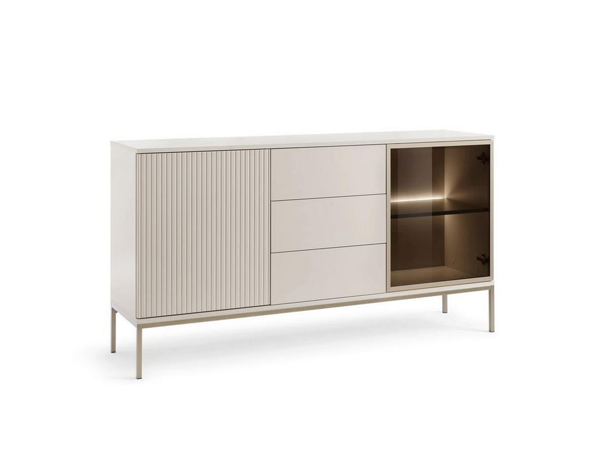 SIDEBOARD – KSZ154 – 154 cm – Sento – Kaschmir - Kaschmir, Holzwerkstoff (154/83/39cm) - hi-markt