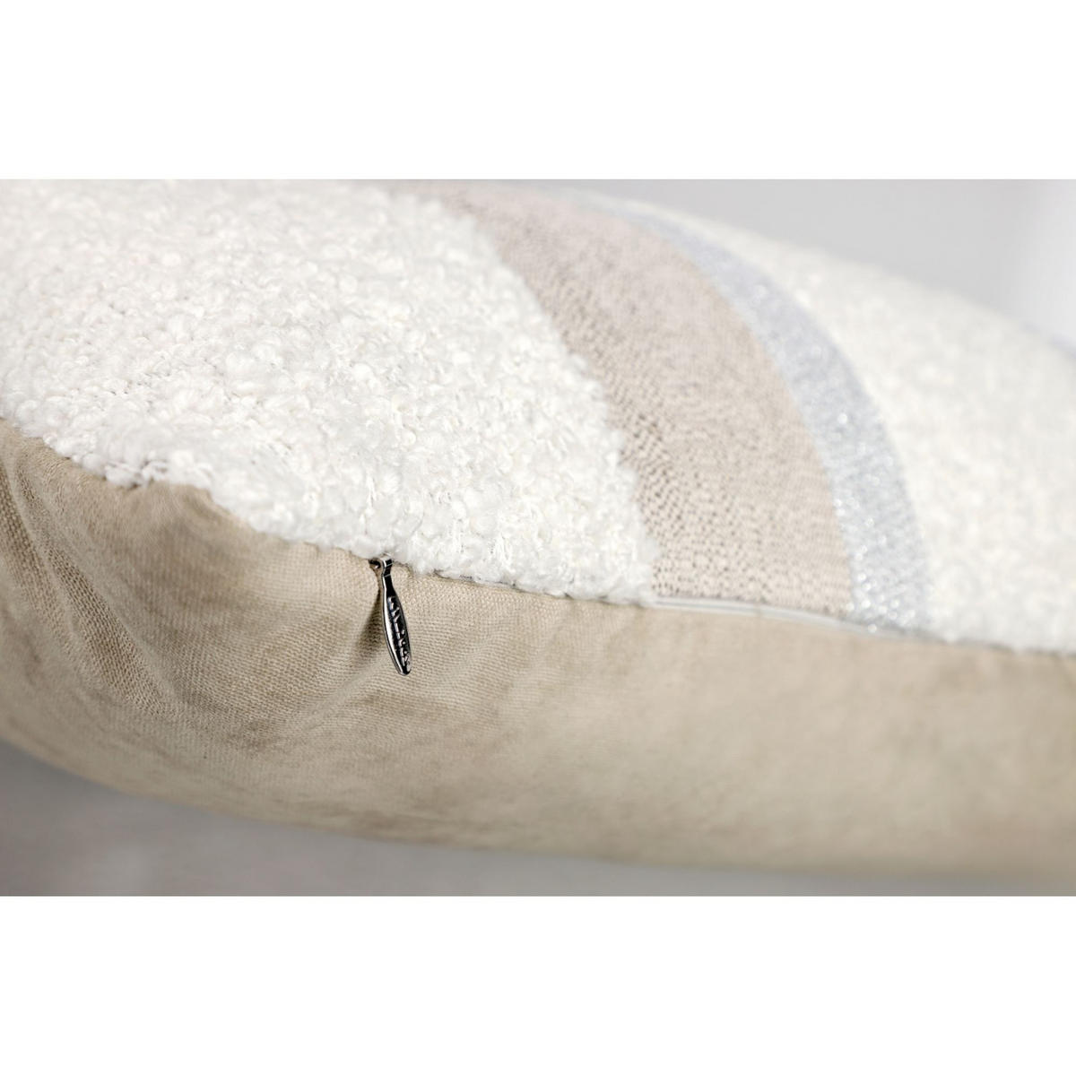 ZIERKISSENHÜLLE SPOT - Beige, Textil (58/38cm) - Sportalm Kitzbühel