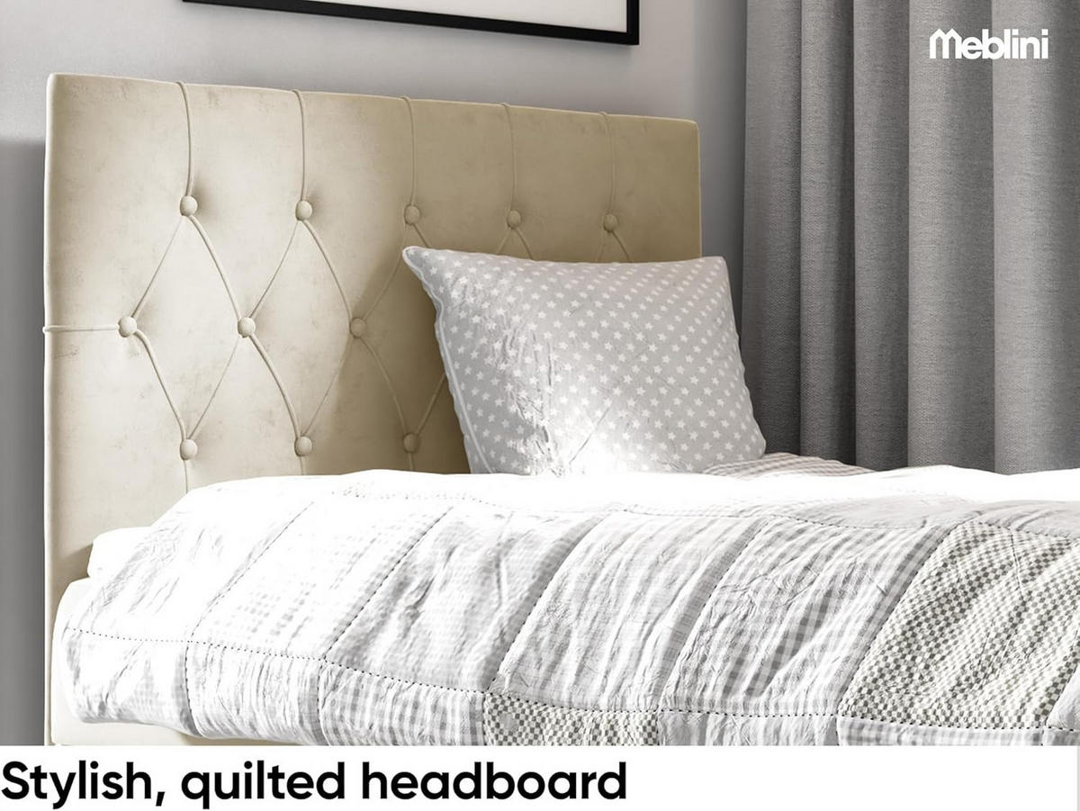 KINDERBETT FLIPPO 1 - Beige/Weiß, Holzwerkstoff (82/208cm) - Meblini