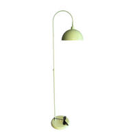 STEHLAMPE Gorkiede E27, verstellbarer Lampenschirm aus Metall - Mintgrün, Metall (37/37/170cm) - Bamyum