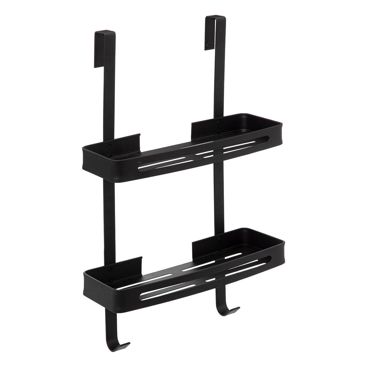 REGAL für die Duschkabine 32,5/16/60 cm - Schwarz, Metall (16/60/32.5cm) - 5five Simply Smart