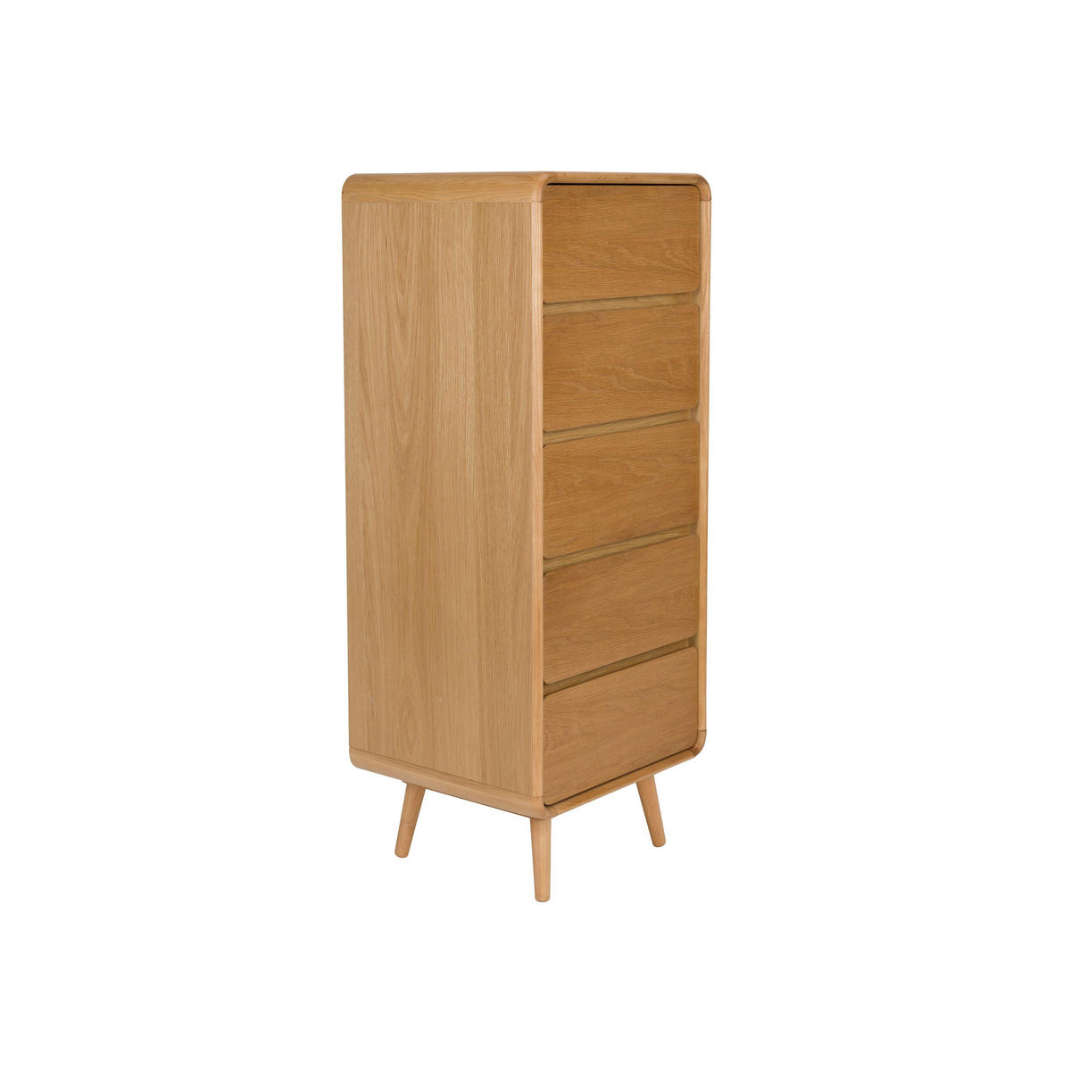 AUFBEWAHRUNGSSCHRANK Rise Natur - Naturfarben, Holz (45/112/40cm) - Zuiver