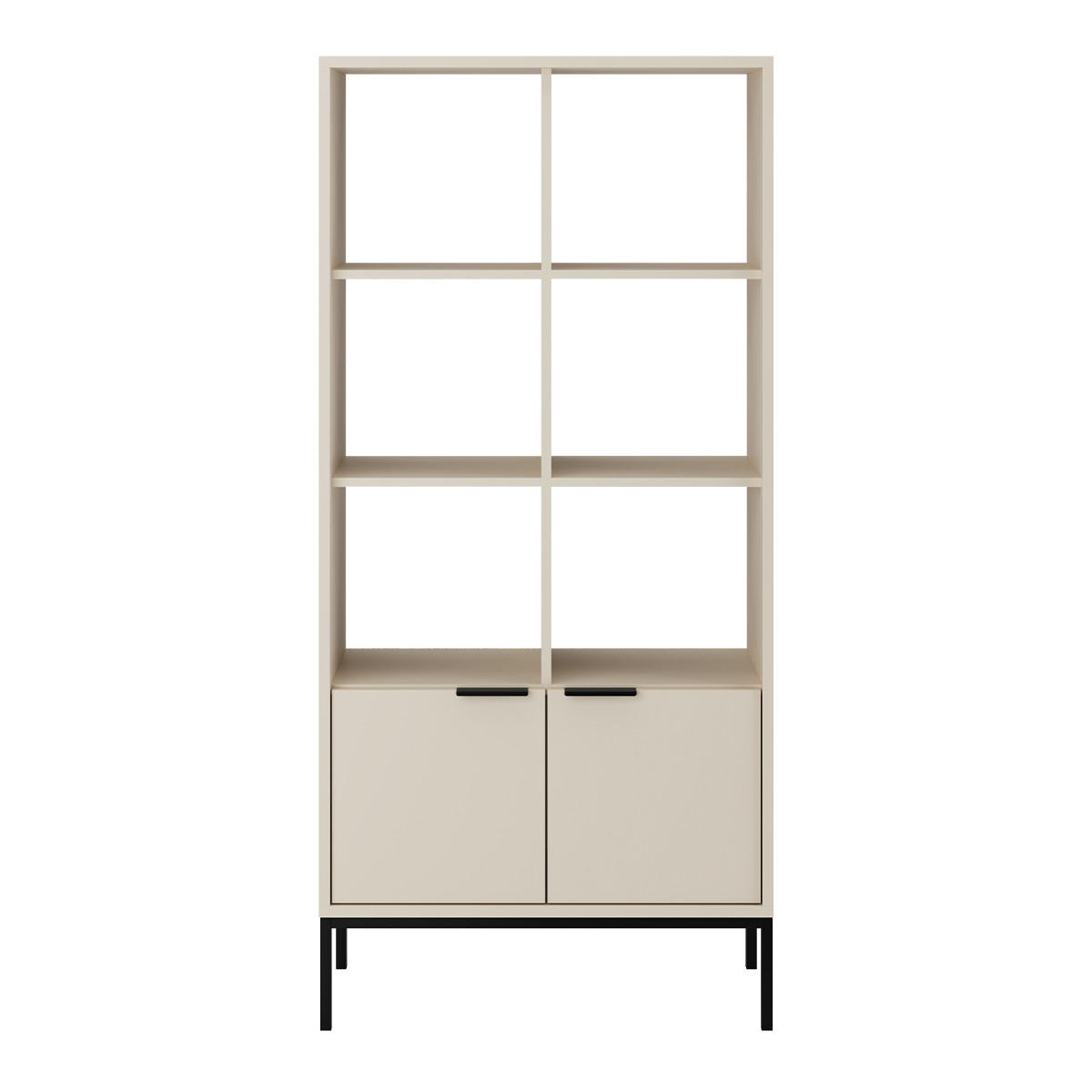 BÜCHERREGAL Seattle Kaschmir - Beige, Holzwerkstoff (40/171.3/80cm) - Petits-meubles