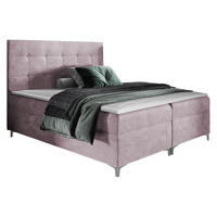 BOXBETT Snake - H3 - Violett, Holz (180/200cm) - MIRJAN24