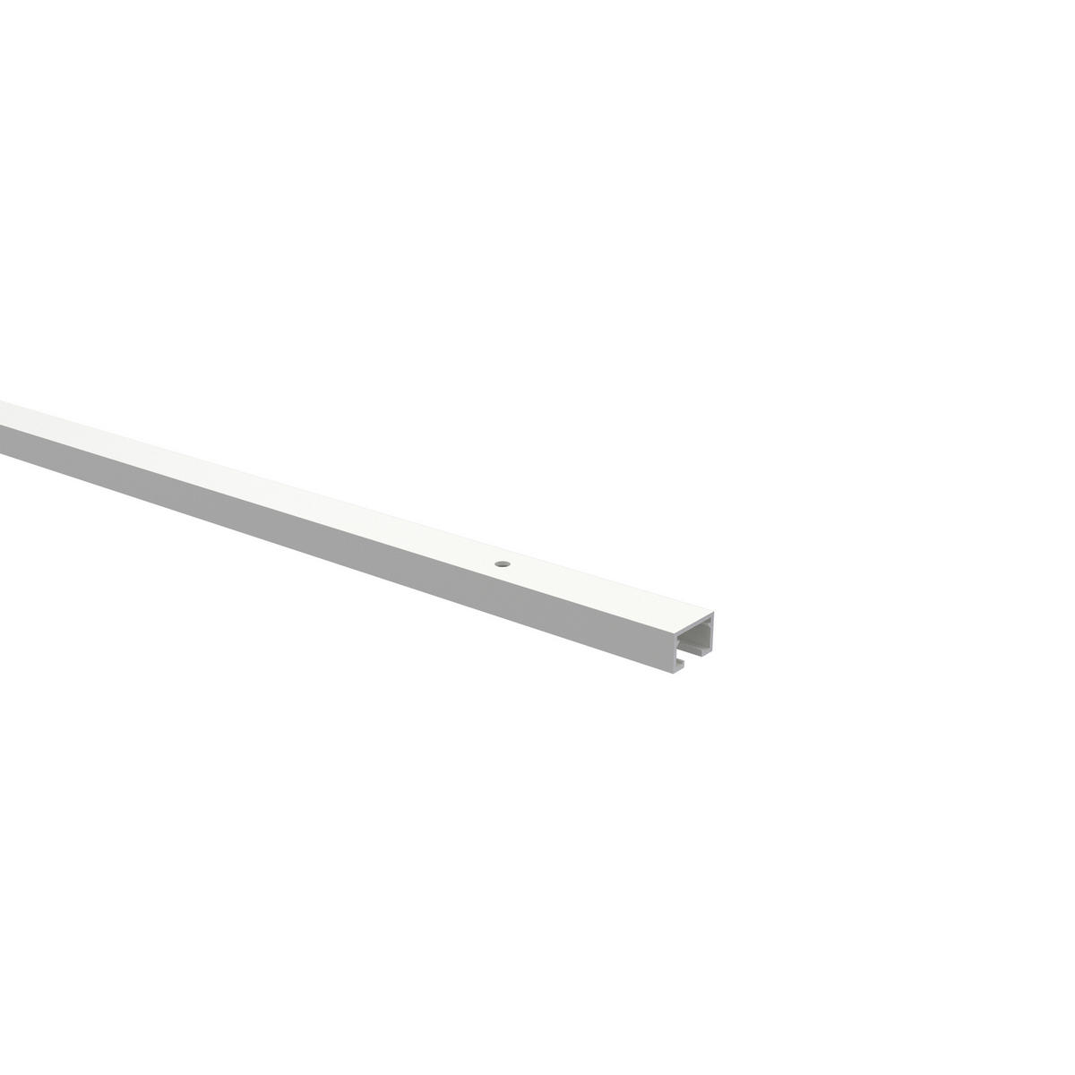 GARDINENSCHIENE / OBJEKTSCHIENE Primax 120 cm, 1-läufig Weiß - Weiß, Metall (1.4/0.9/120cm) - INTERDECO