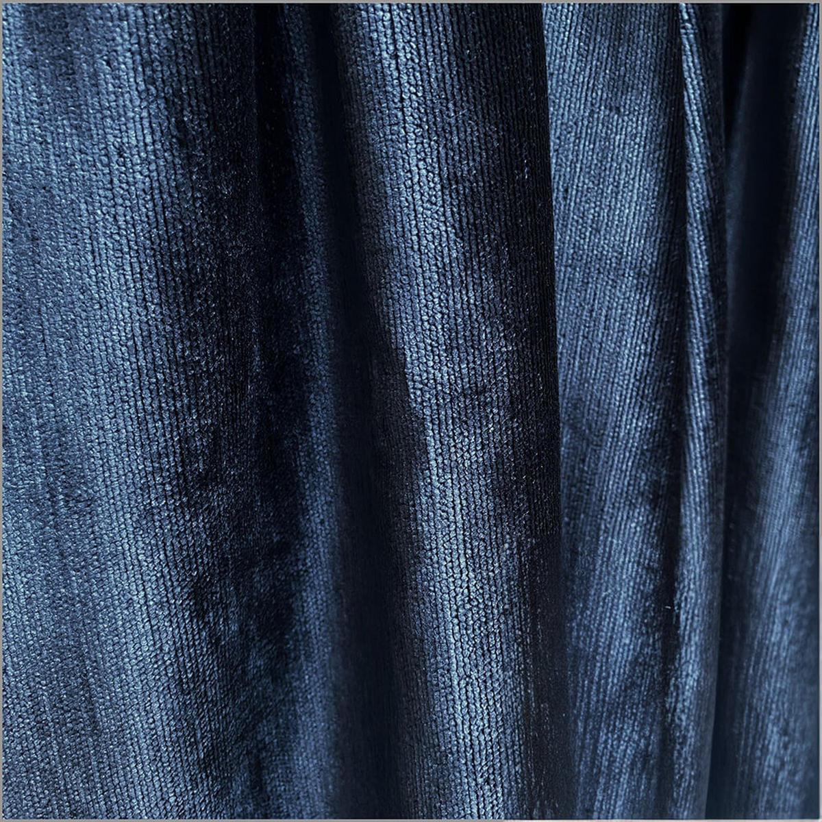 POLSTERBETT Nicobar mit Stauraum 120/200 cm Marineblau im Lotta Stoff - Schwarz/Dunkelblau, Holz/Holzwerkstoff (120/200cm) - AltaBeds