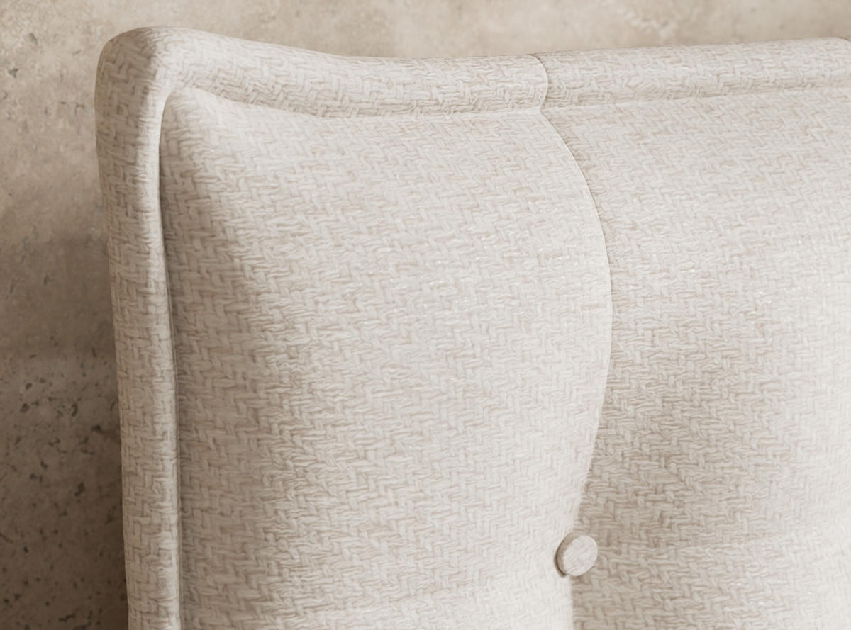 BOXSPRINGBETT Fatu 200/200 cm, in Beige, Bettkasten, Matratze, Topper - Beige/Schwarz, Holz/Holzwerkstoff (200/200cm) - Maison de Reve