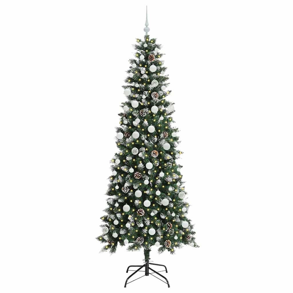 vidaXL Weihnachtsbaum Grün 210 cm