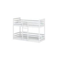 ETAGENBETT WEIß - Weiß, Holz (90/200cm) - FURNLUX