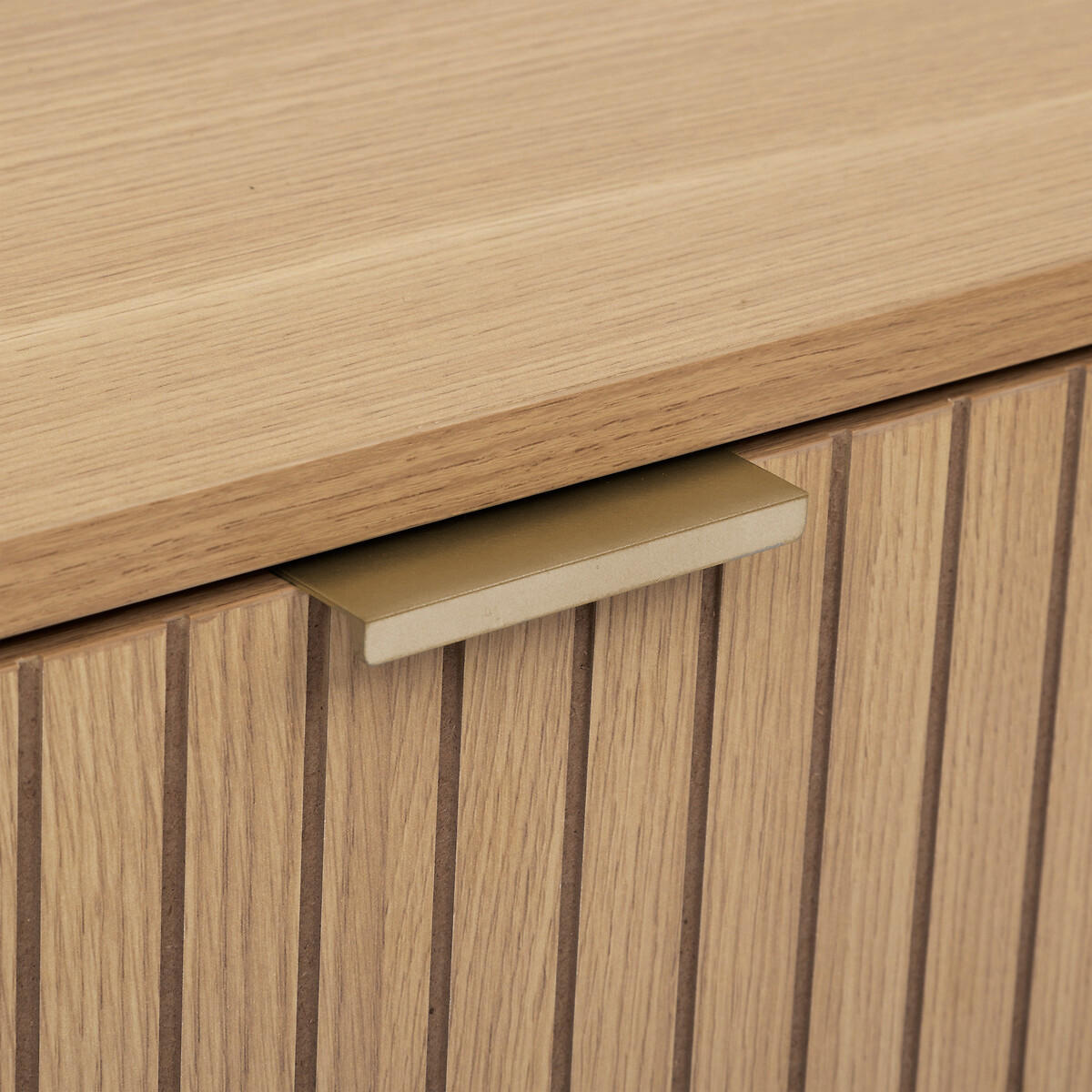 NACHTTISCH mit zwei Schubladen Tasso 40/40/52,5 cm - Braun, Holzwerkstoff (40/52.5/40cm) - 5five Simply Smart