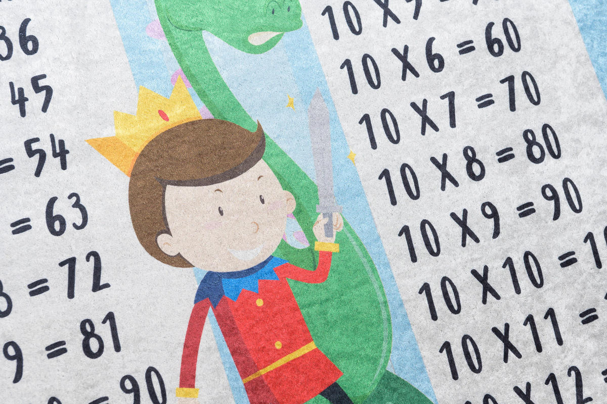 TEPPICH EMMA Blau 80/150 cm - Blau, Kunststoff (80/150cm) - Tapiso