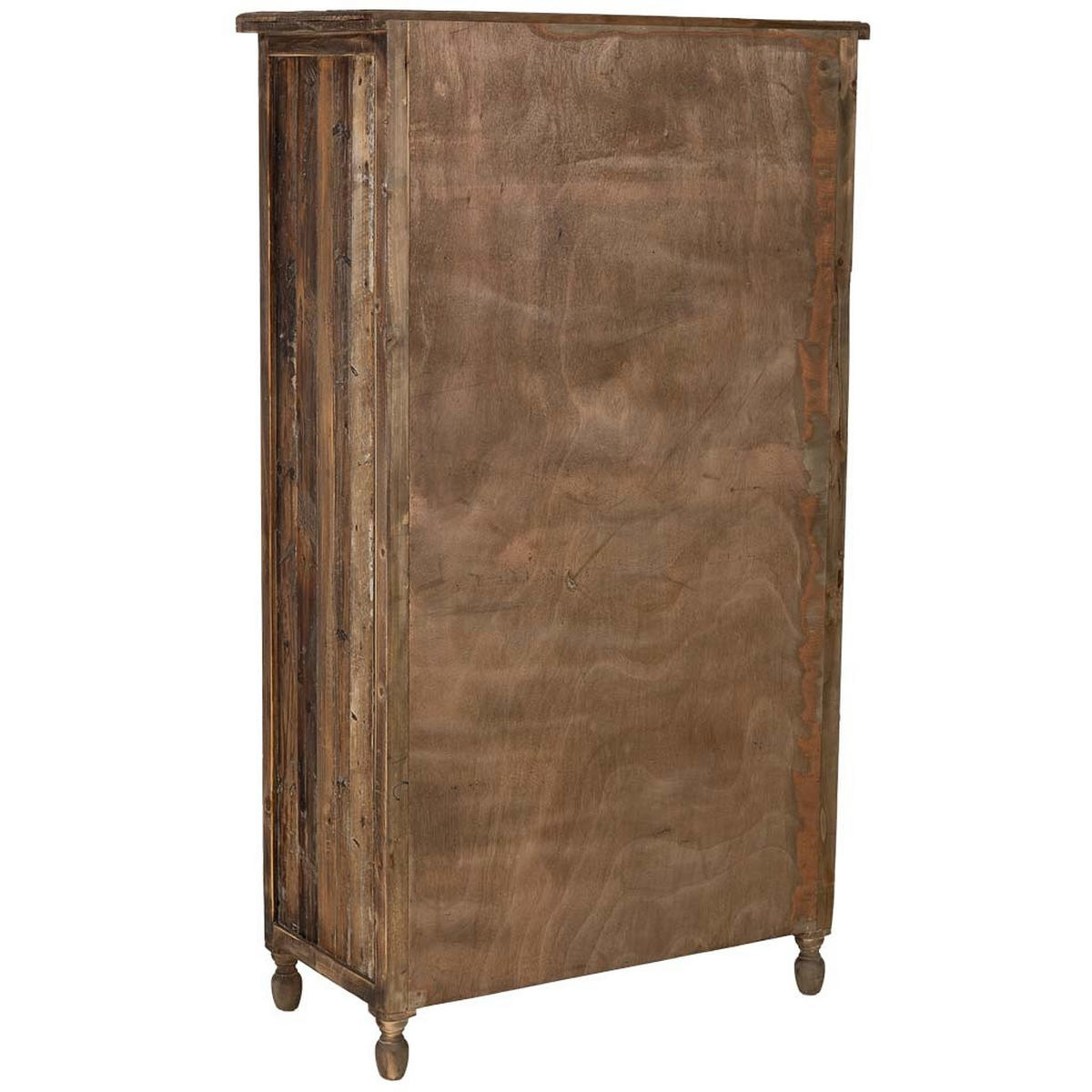 HOLZKLEIDERSCHRANK mit 4 türen und 2 schubladen 90x45x160 cm - Braun, Holz (90/160/45cm) - Wanderlust