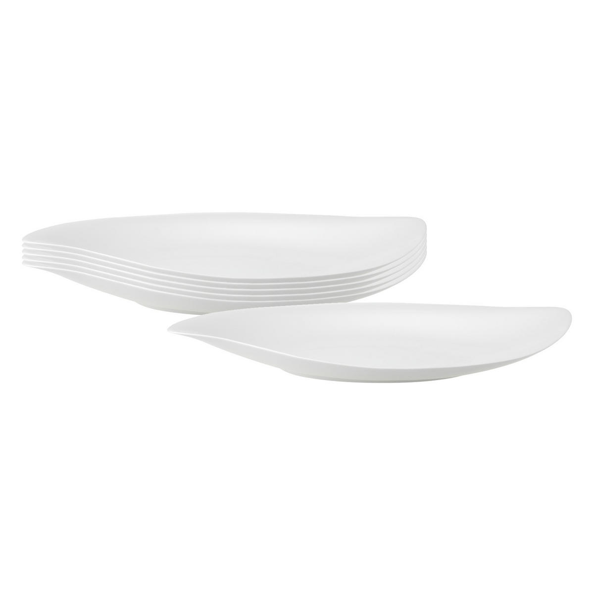 SCHALEN FLACH New Cottage Special Serve Salad weiß 600 ml 6er Set - Weiß, Keramik (1cm) - Villeroy & Boch