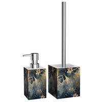 BADEZIMMER Set Lilybud - Gelb, Kunststoff (7/17/7cm) - Sanilo