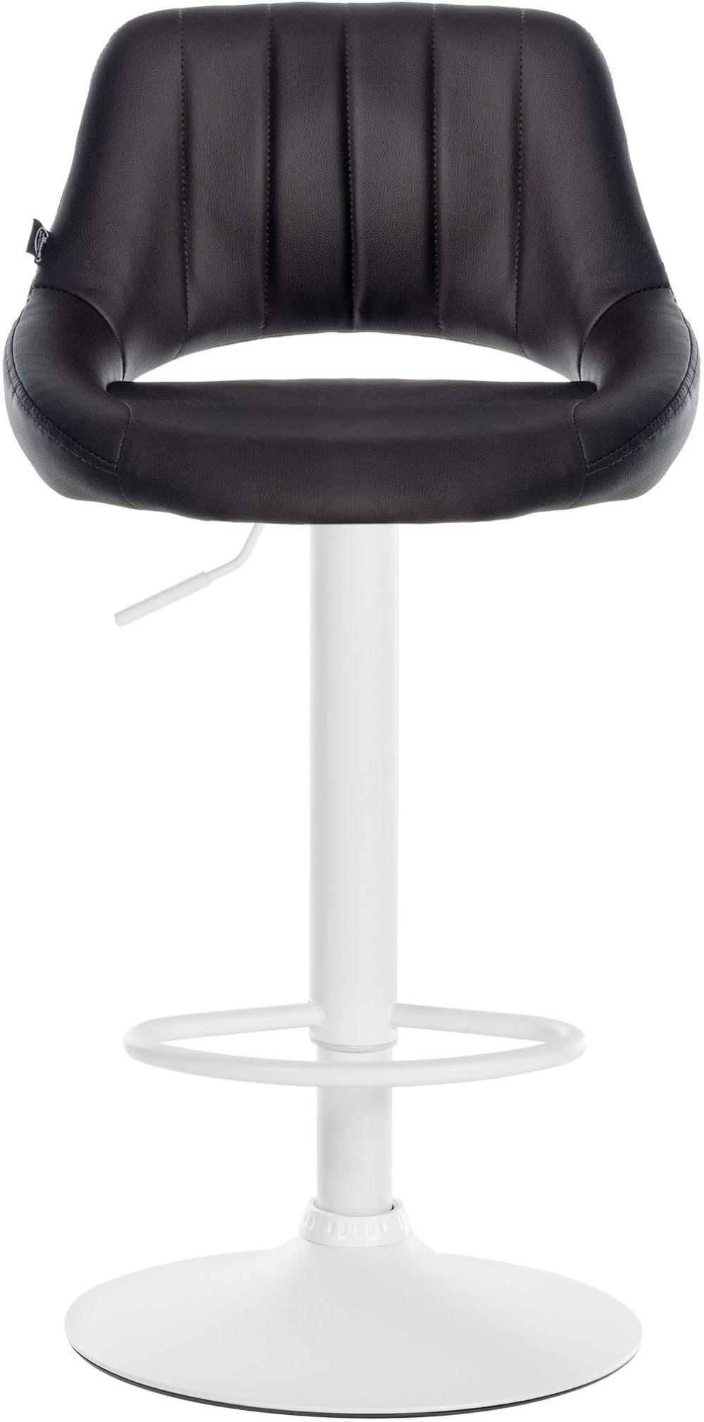 BARHOCKER 2er Set Lederlook braun - Braun, Textil (47/85/48cm) - CLP