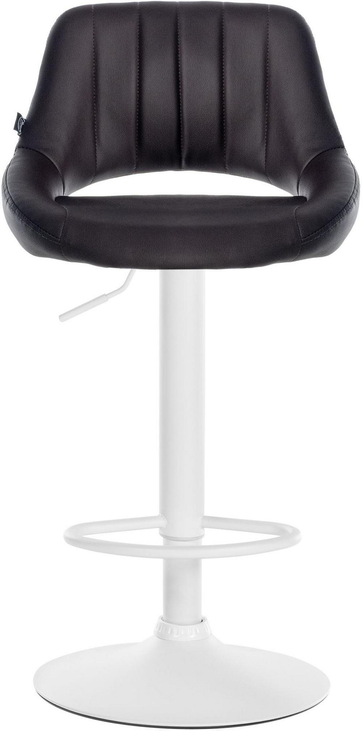 BARHOCKER 2er Set Lederlook braun - Braun, Textil (47/85/48cm) - CLP