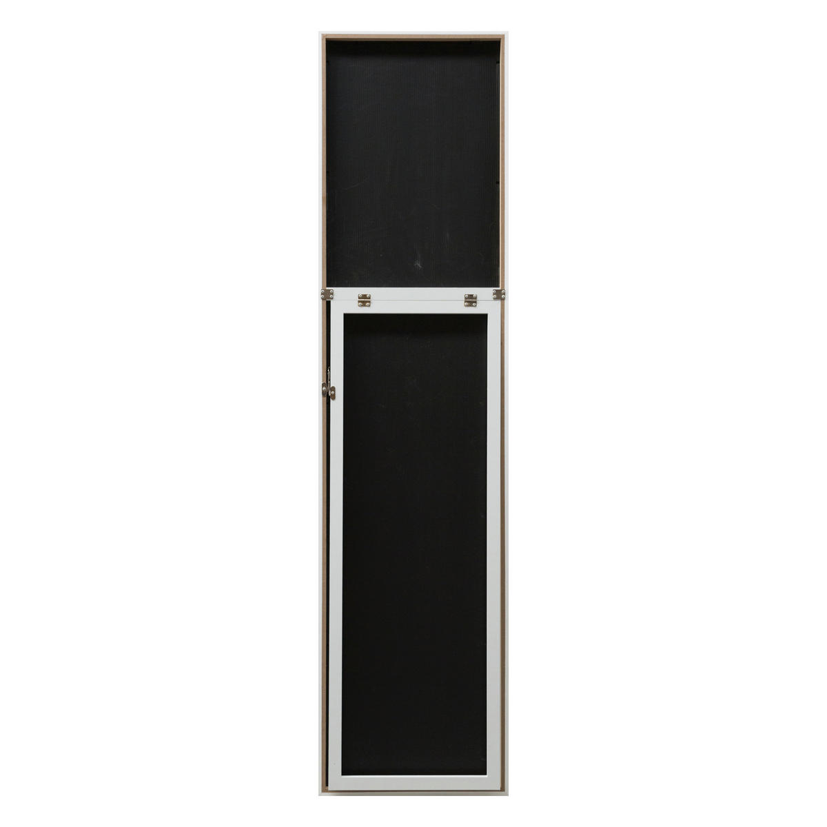 STANDSPIEGEL Giovinazzo - Weiß, Glas/Holzwerkstoff (35/152.8/150cm) - [en.casa]