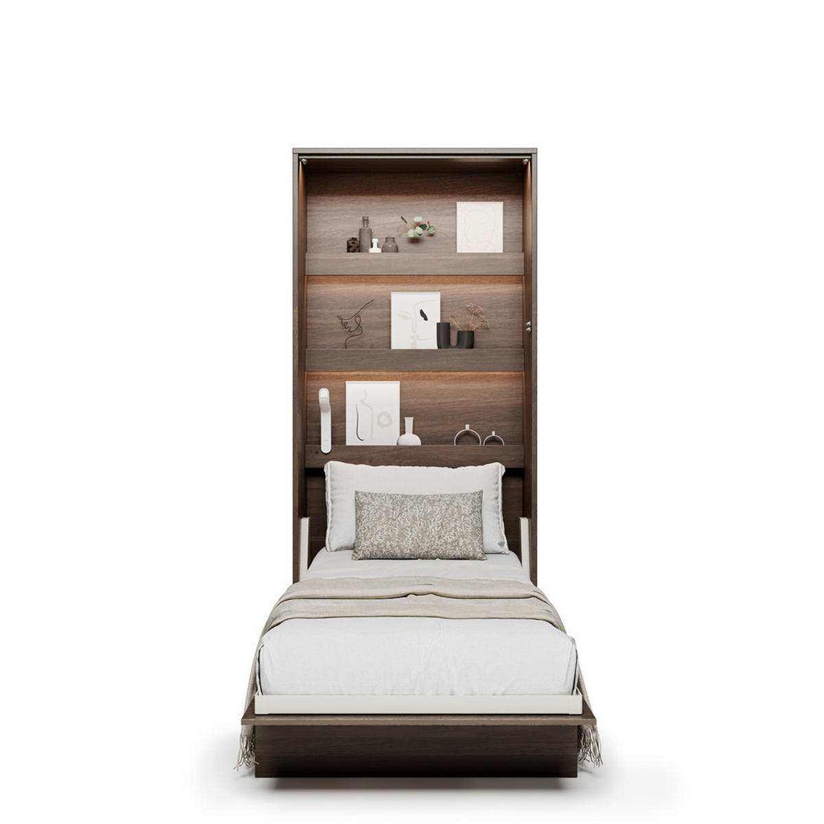 SCHRANKBETT BED CONCEPT BC-03 - Alteiche, Holzwerkstoff (90/200cm) - Meblini