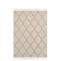 FLACHGEWEBE-TEPPICH Capo Creme/Anthrazit 150x220 cm - Multicolor, Textil (150/220cm) - Vercai Rugs
