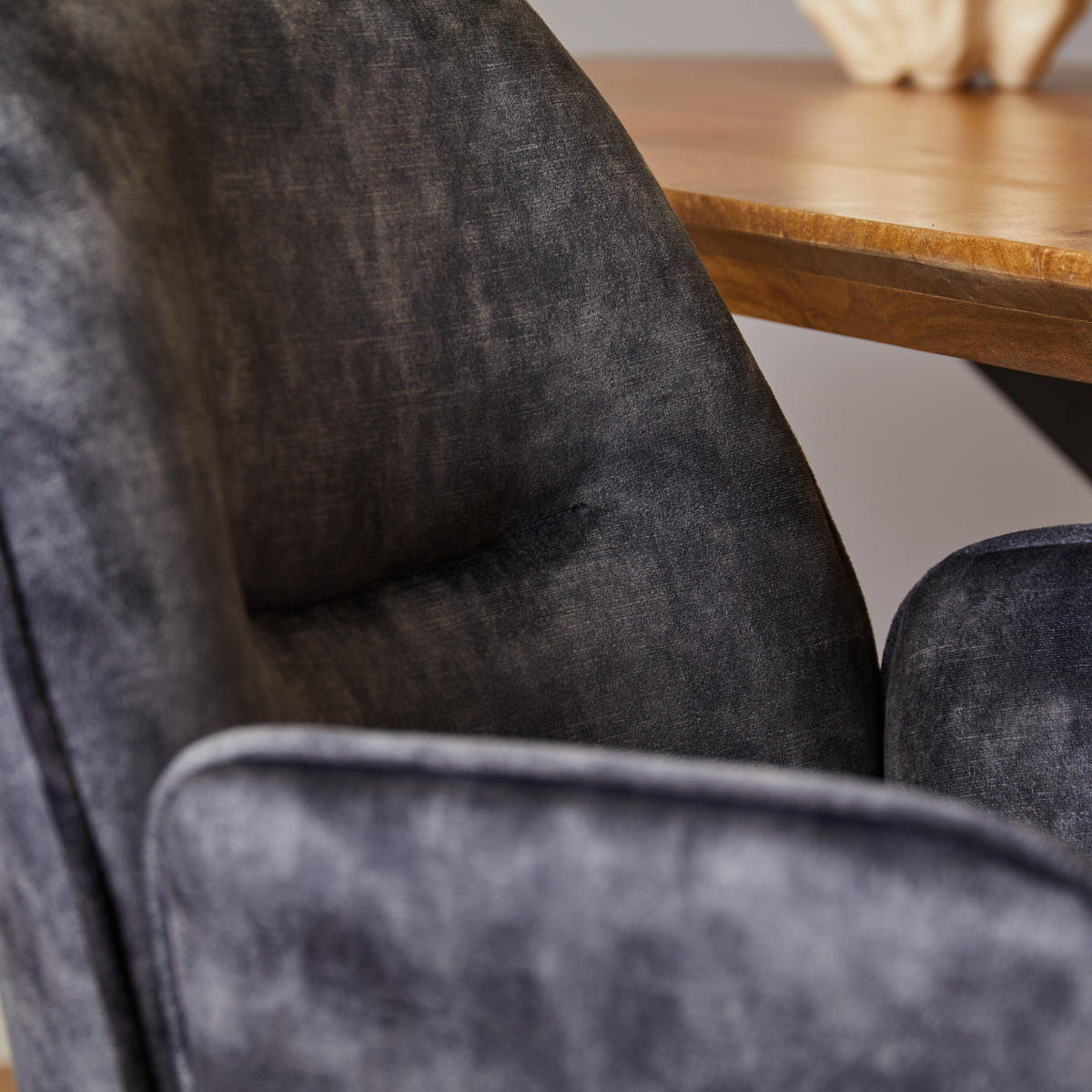 ESSZIMMERSTUHL Nova Grau 58/65/64 cm - Grau, Textil (65/64/58cm) - Starfurn