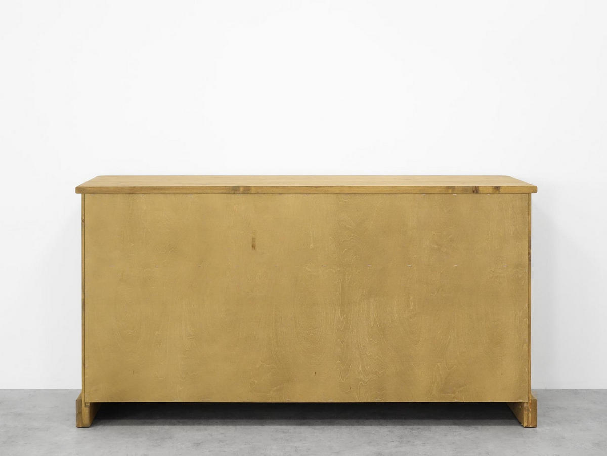 KOMMODE aus Massivholz Dakota 1 - Hellbraun, Holz (152/80/45cm) - Seart