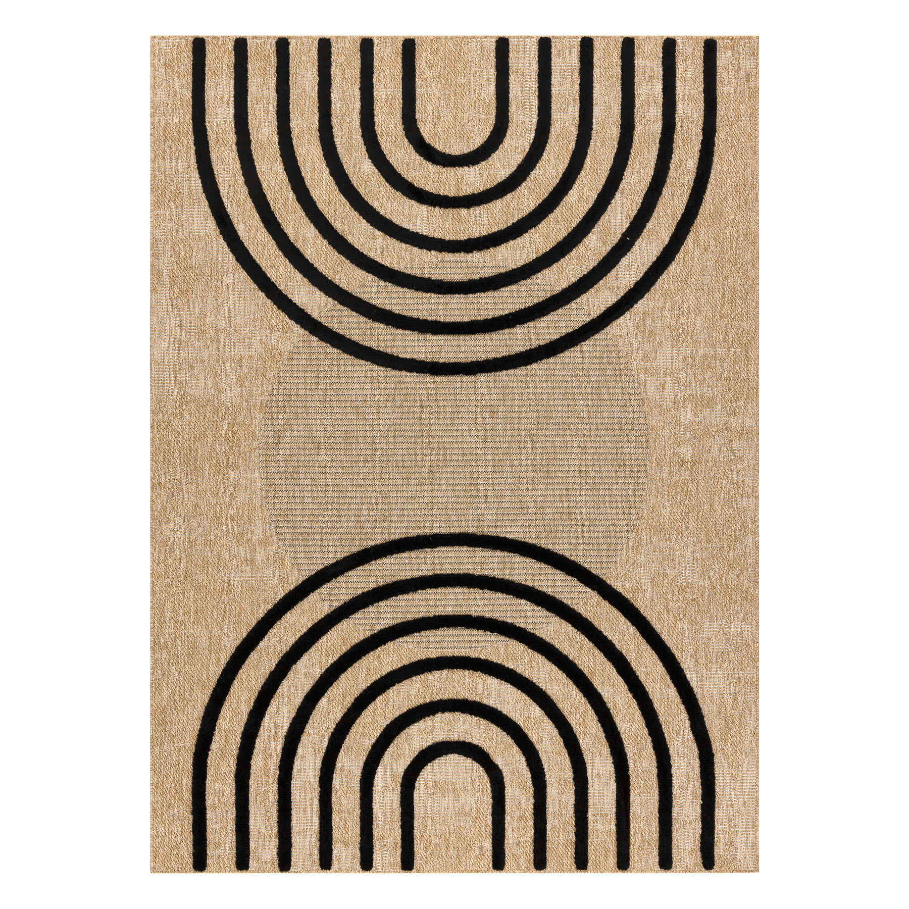 TEPPICH Spark 120/170 cm - Beige, Textil (120/170cm) - rugsX