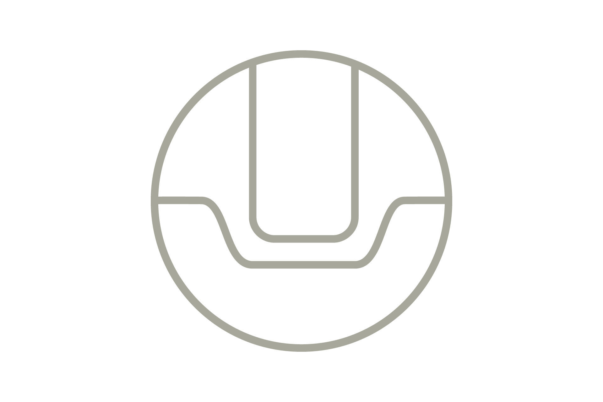 Symbol: Boxspringbett-Härtegrad