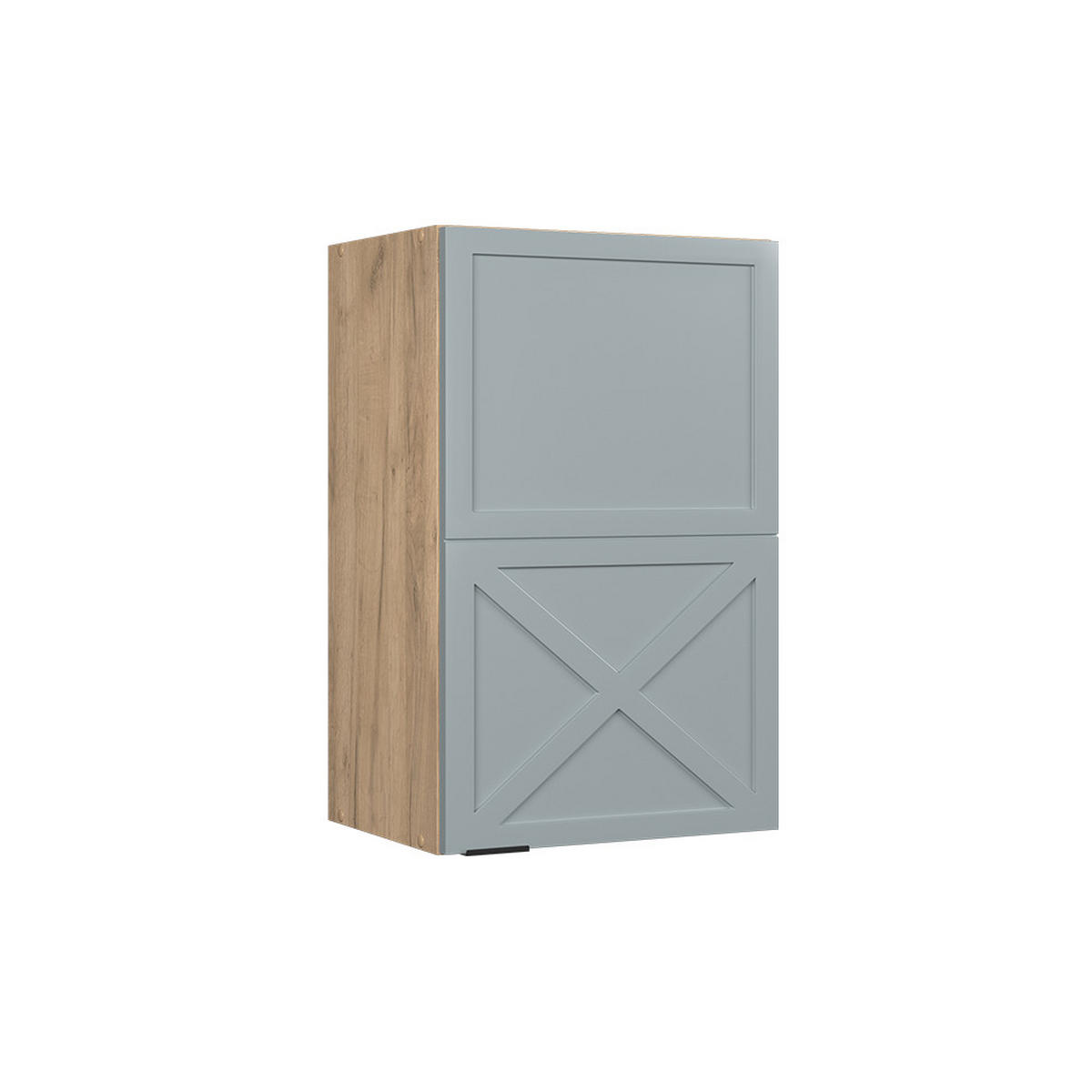 HÄNGESCHRANK Fame-Line Hellblau-grau 45 cm - Honigeiche/Eiche Wotan, Holzwerkstoff (45/72/34.1cm) - Vicco