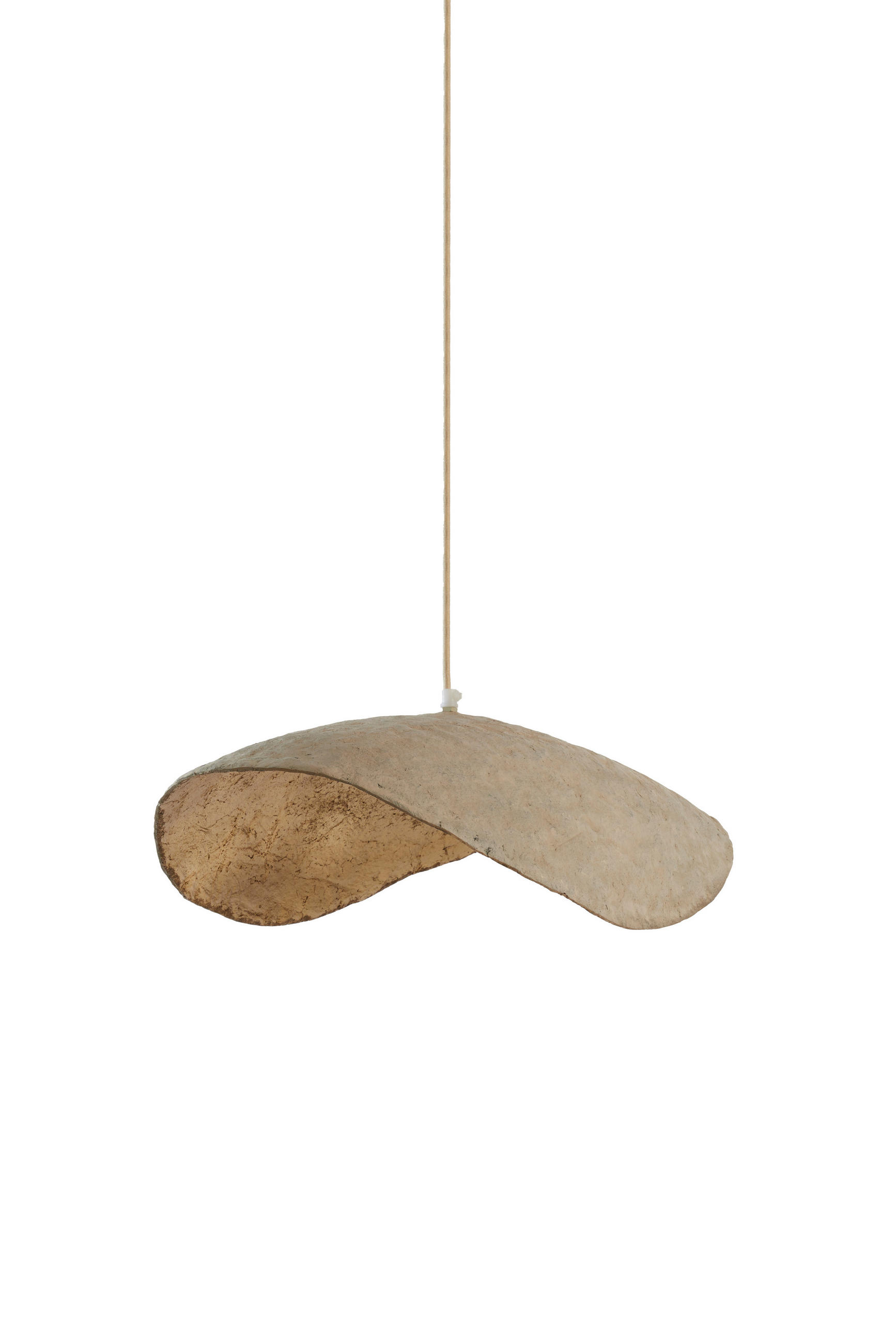 HÄNGELAMPE Lonia Bronze 53/43/18 cm - Bronzefarben, Papier (53/43/18cm) - Light & Living