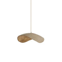 HÄNGELAMPE Lonia Bronze 53/43/18 cm - Bronzefarben, Papier (53/43/18cm) - Light & Living