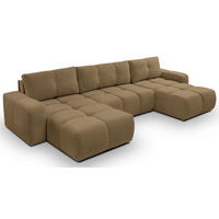 ECKSOFA Braun Curio 20 Mit Schlaffunktion - Braun, Textil (359/177cm) - Sepro Meble