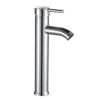 WASCHTISCHARMATUR, 30 x 10 cm, silber - Silberfarben, Metall (33/8/17cm) - Vallsero