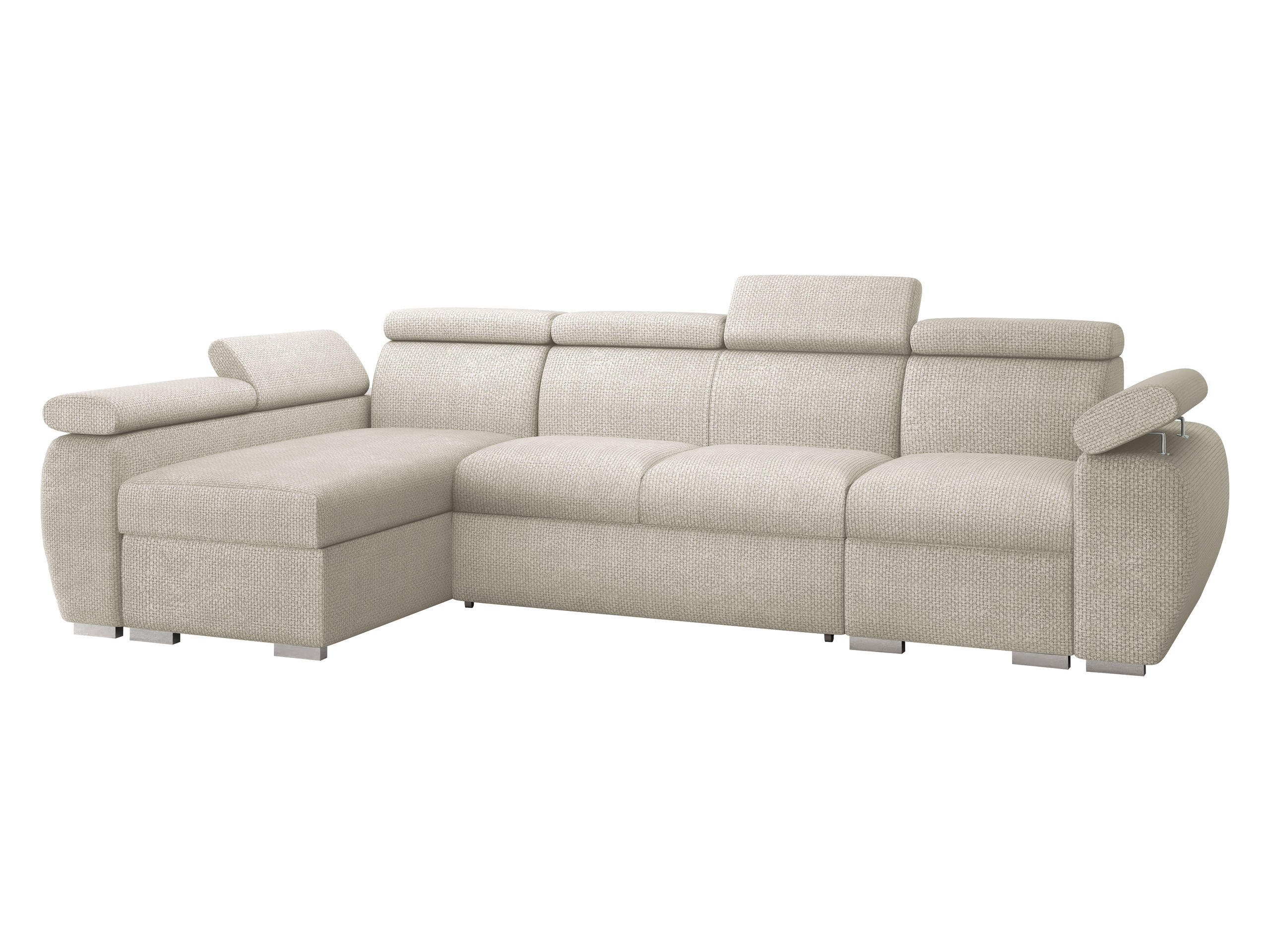 Mirjan24 Ecksofa Mokka 320x170 cm
