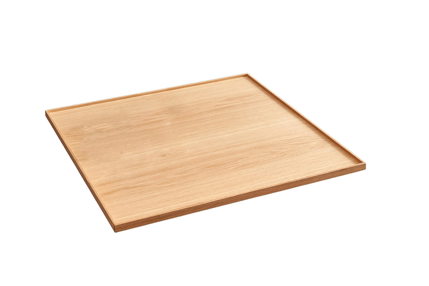 HOLZTABLETT MADELINE Braun Holz - Naturfarben, Holz (70/2/70cm) - KAWOLA
