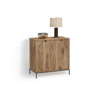 KOMODE Aterno Viking Oak z 2 vrati - barve hrasta, leseni material (42/81.2/80cm) - Livinity®