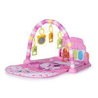 SPIELBOGEN Klavierkonzert rosa Klavierkonzert, Krabbeldecke, Melodien, Hängespielzeuge - Rosa, Textil (40/58/73cm) - Chipolino