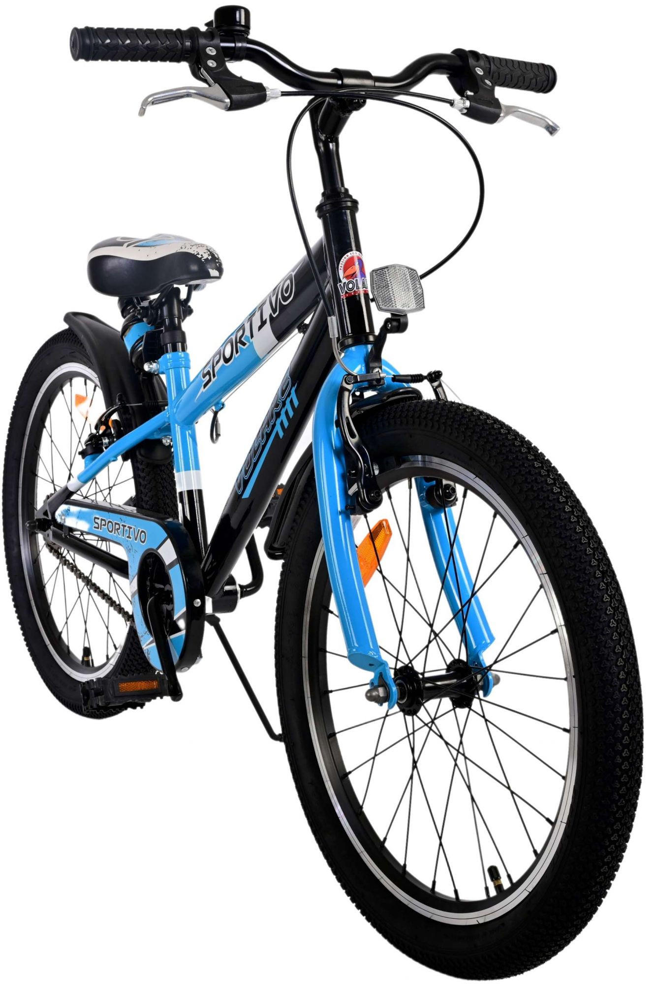 KINDERFAHRRAD Sportivo - Jungen - 20 Zoll - 2 Handbremsen - Blau - Blau, Metall (60cm) - TPFSports