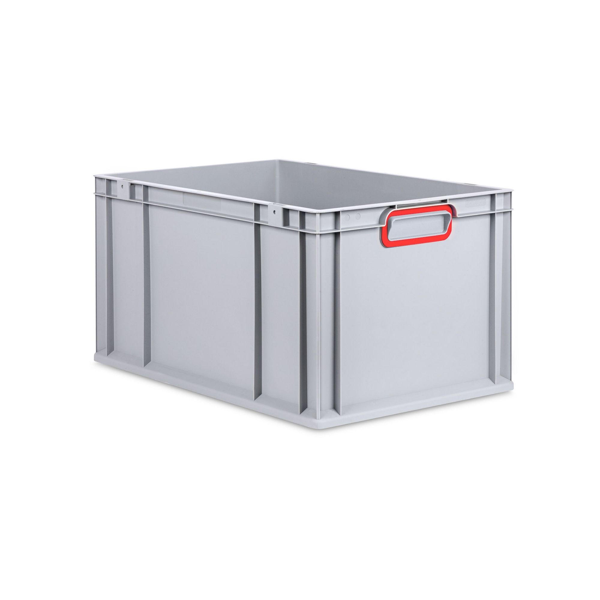 EUROBOX Nextgen Color 32x40x60cm 65 Liter Griffe Rot Geschlossen - Rot, Kunststoff (40/32/60cm) - PROREGAL