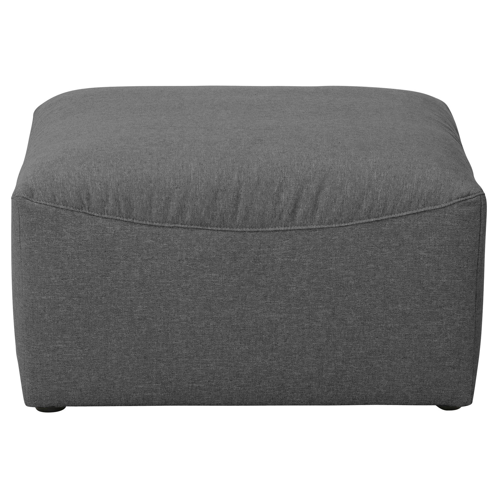 58aufmkessel Polsterhocker Anthrazit 75x45x75 cm