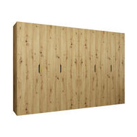 DREHTÜRENSCHRANK Malaga 300 - Eiche Artisan, Holzwerkstoff (300/202/52cm) - MIRJAN24