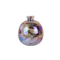 VASE Melange Bottle 23/23/26 cm - Braun, Glas (23/26cm) - Present Time
